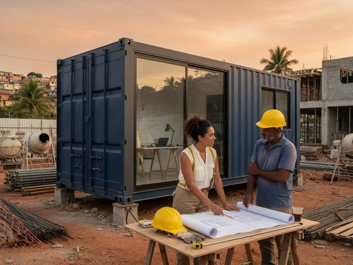 Container escritório e comercial